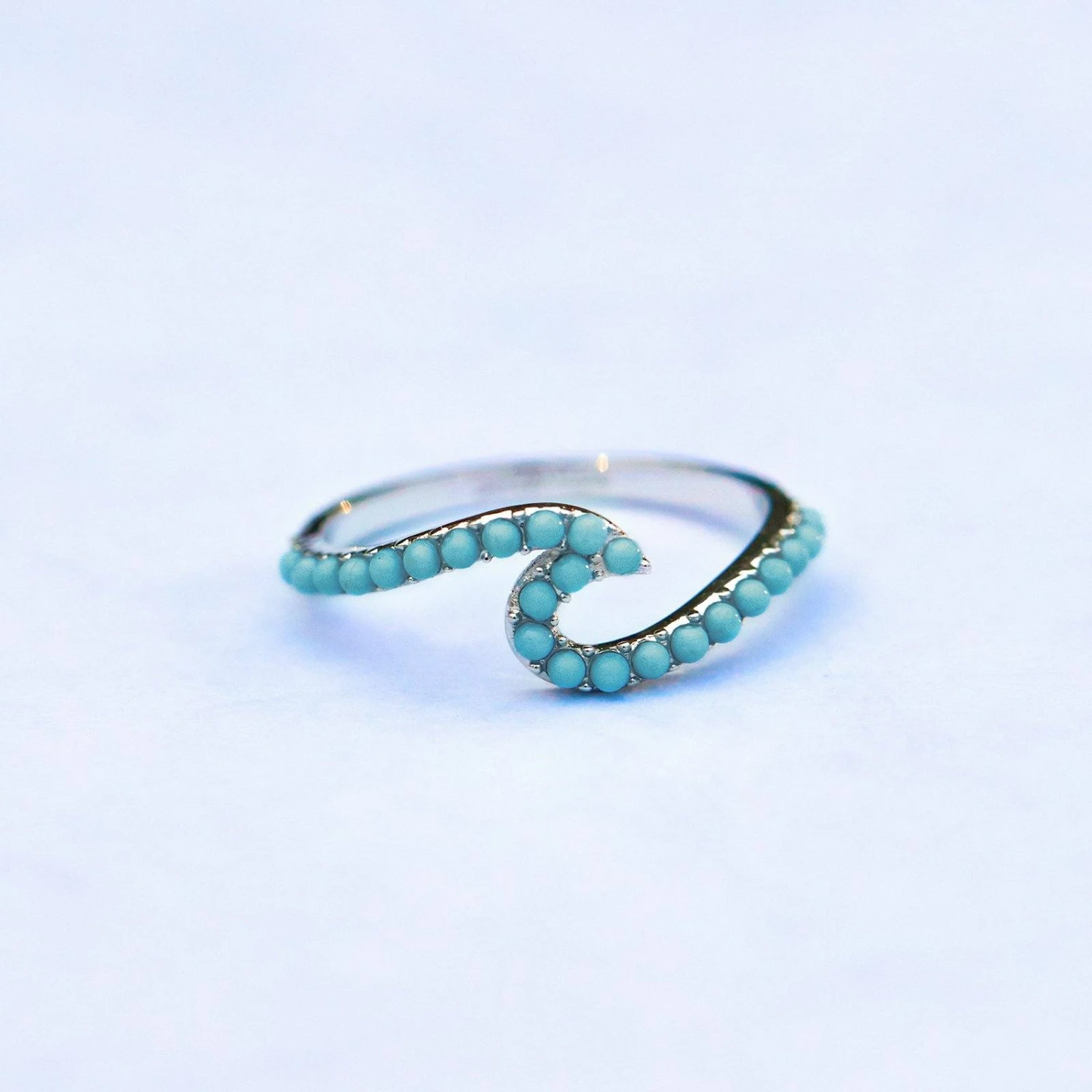 Stone Wave Ring - Image 4