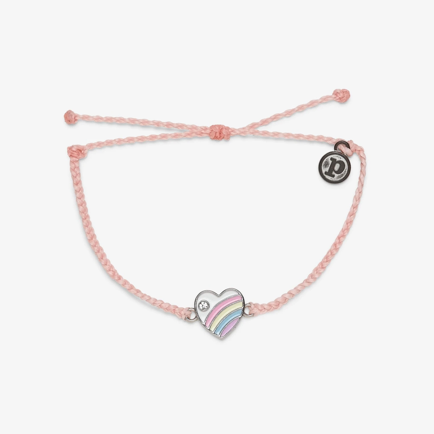 Pastel Vintage Heart Charm Bracelet - Image 2