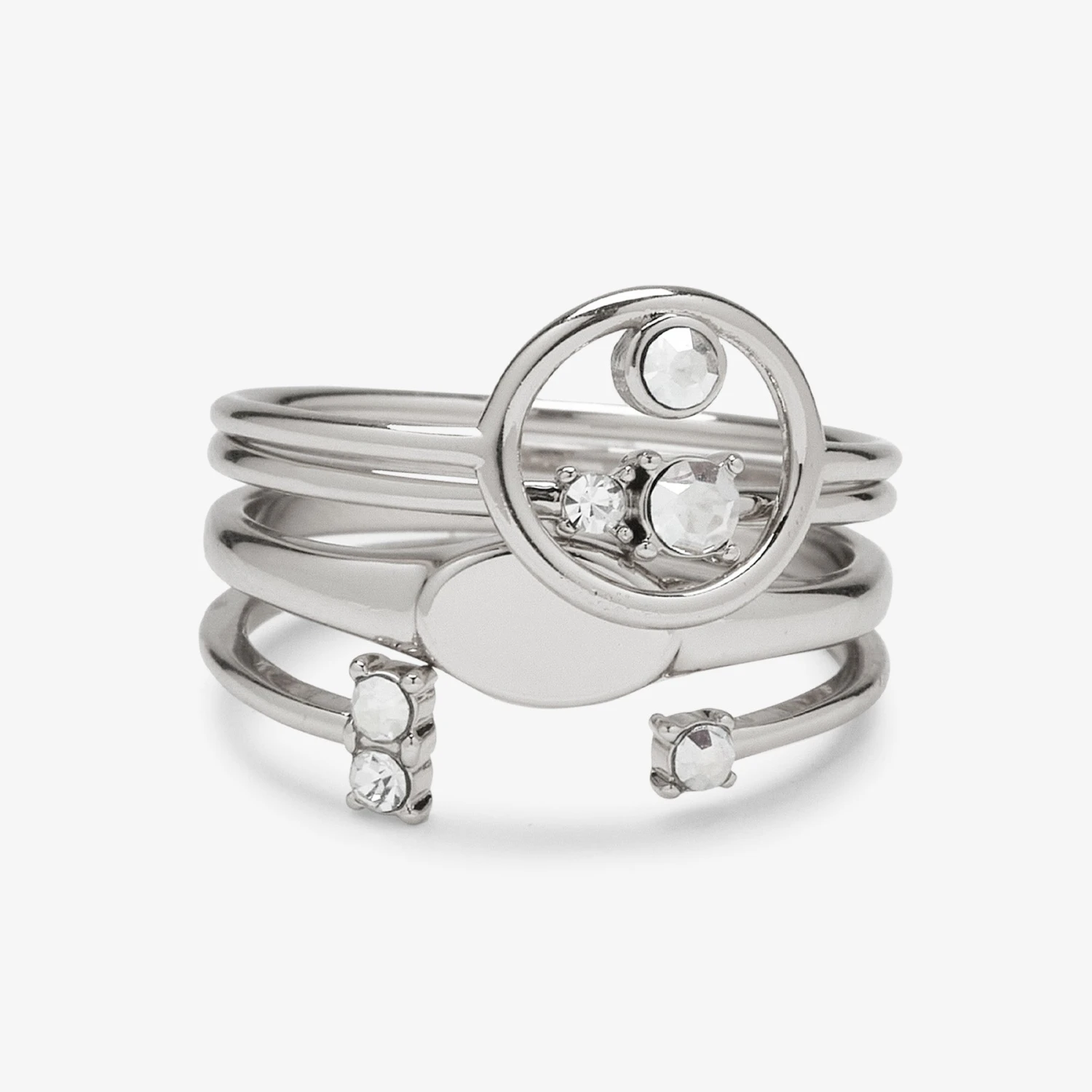 Crystal Sky Ring Stack - Image 2