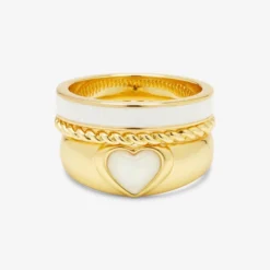 Twisted Love Ring Set