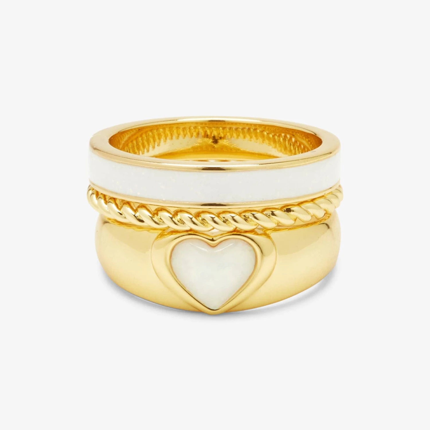 Twisted Love Ring Set