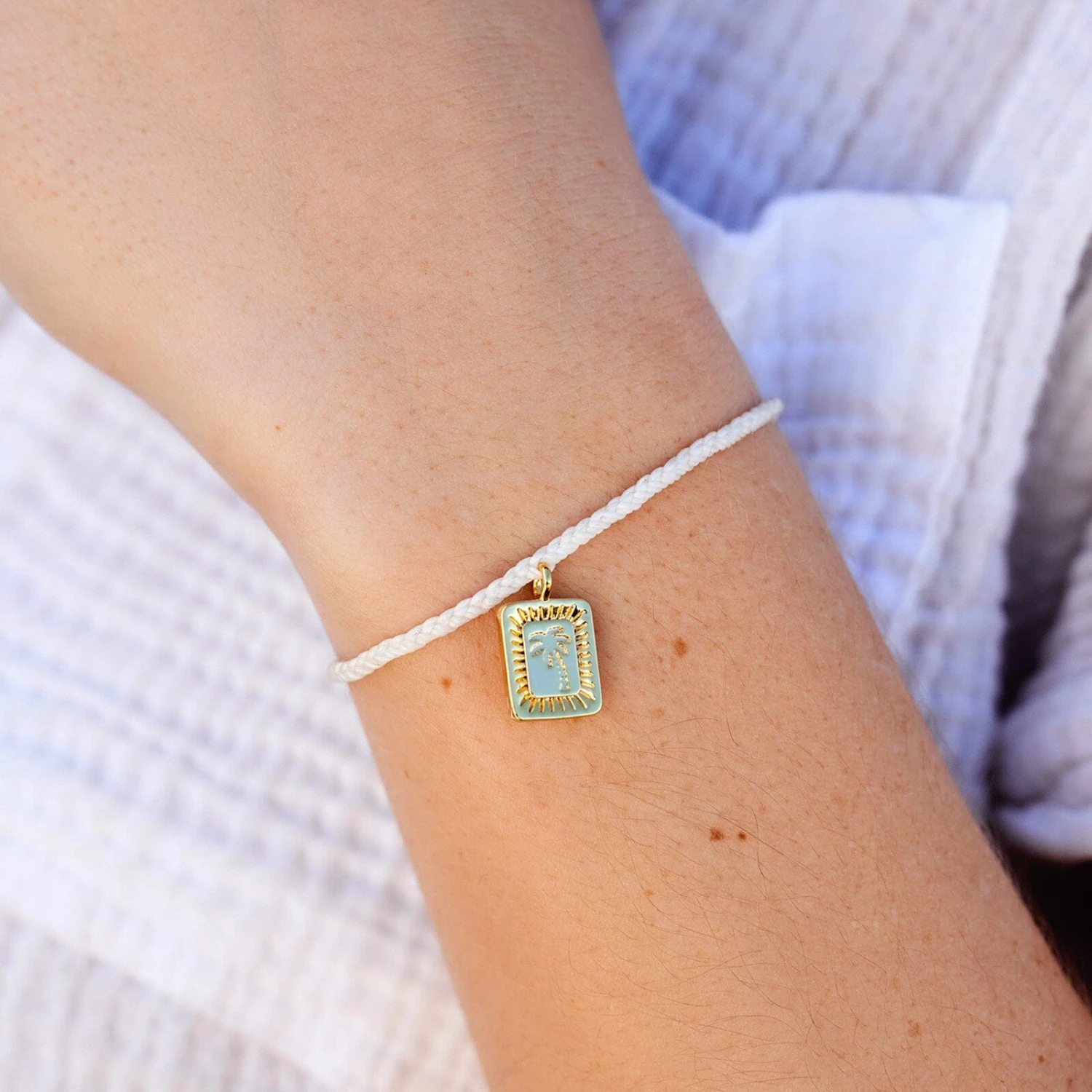 Palm Burst Charm Bracelet - Image 6