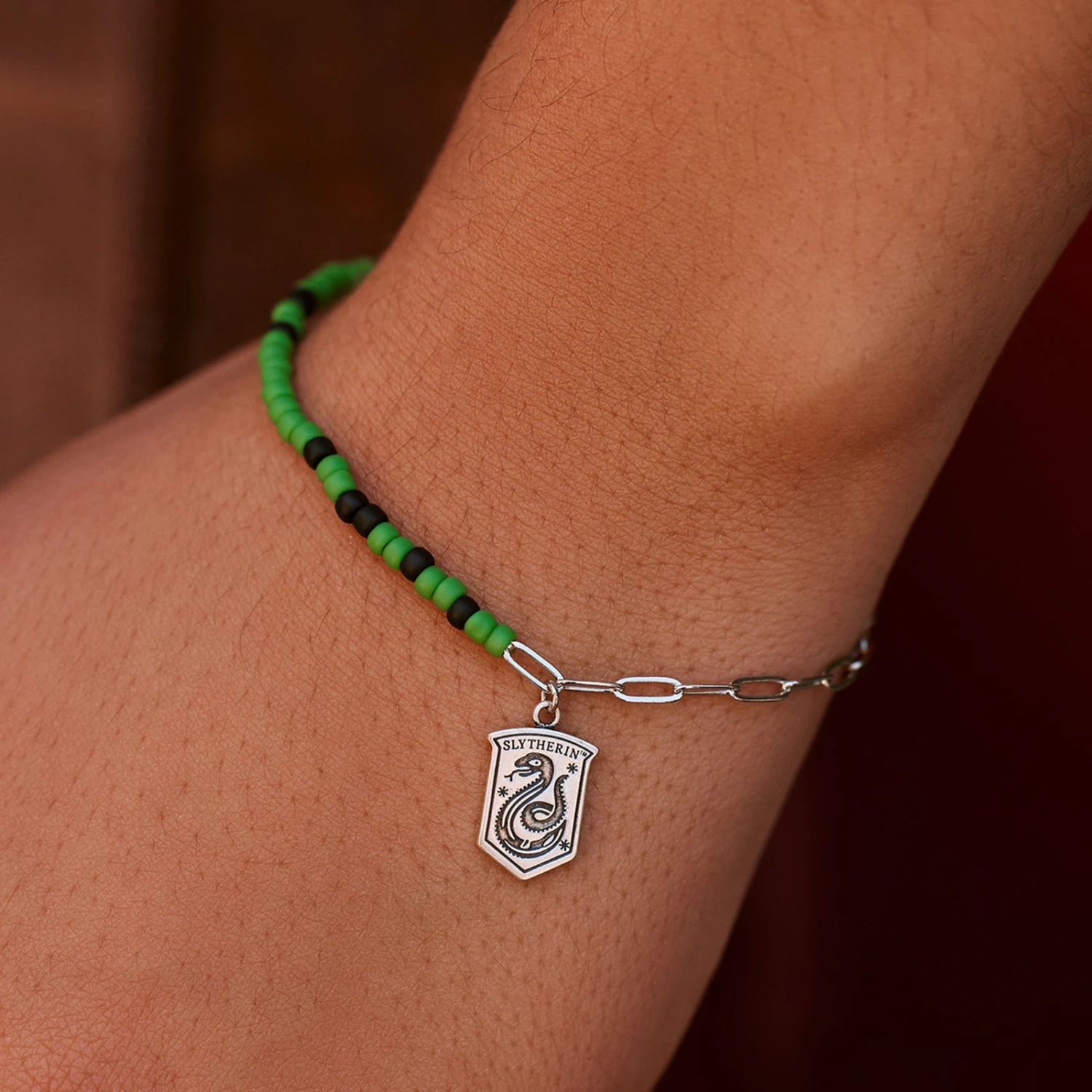 Harry Potter Slytherin™ Half N Half Bracelet - Image 2