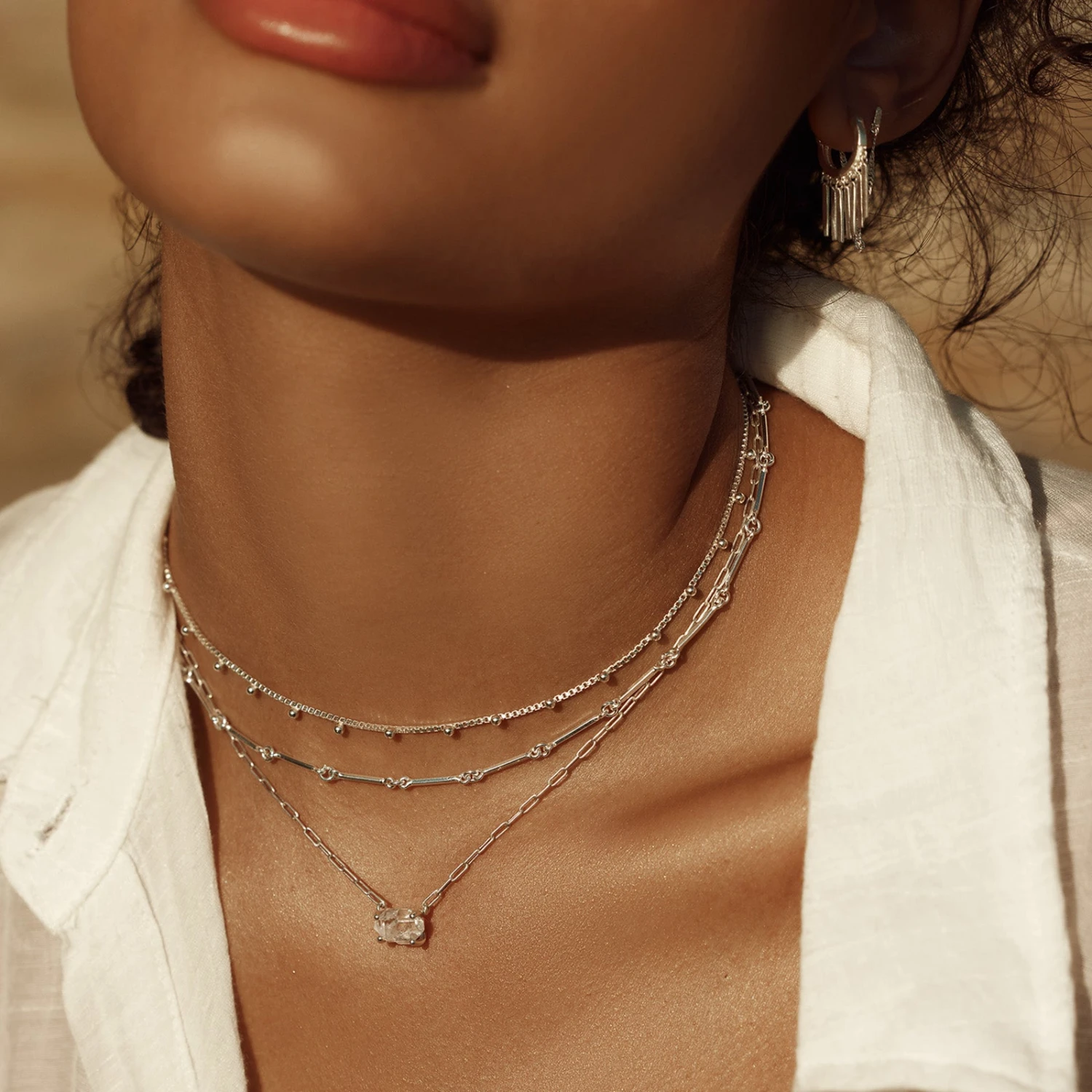 Ball Bead Chain Choker - Image 2