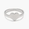 Engravable One Heart Ring