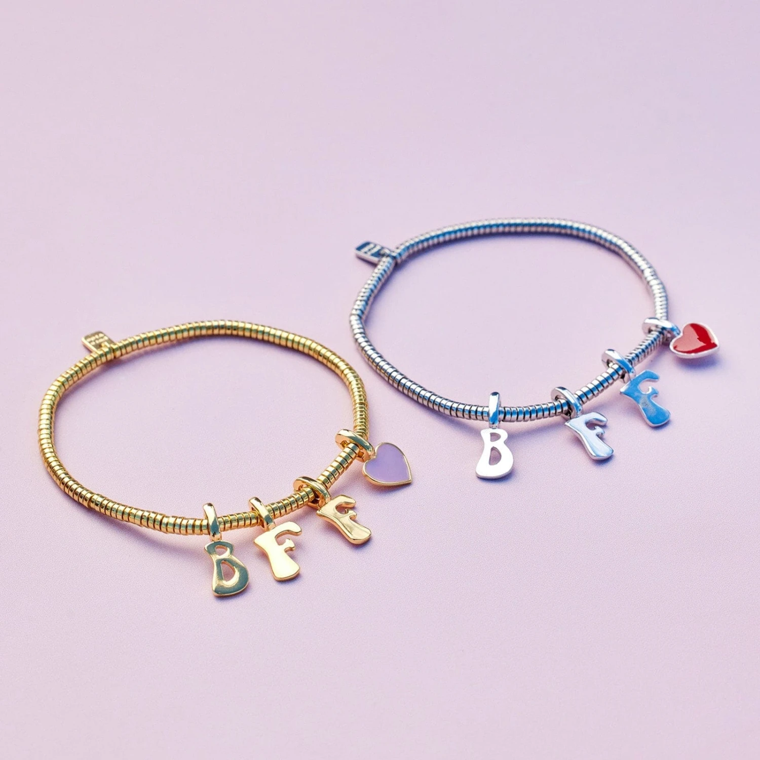 Harper Disc Bead Stretch Bracelet - Image 4