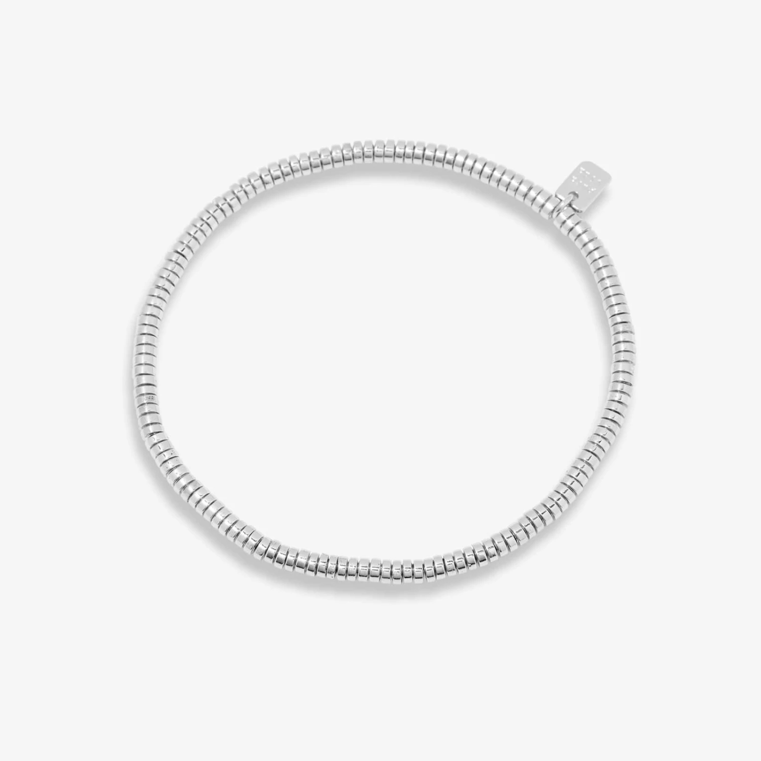 Harper Disc Bead Stretch Bracelet - Image 2