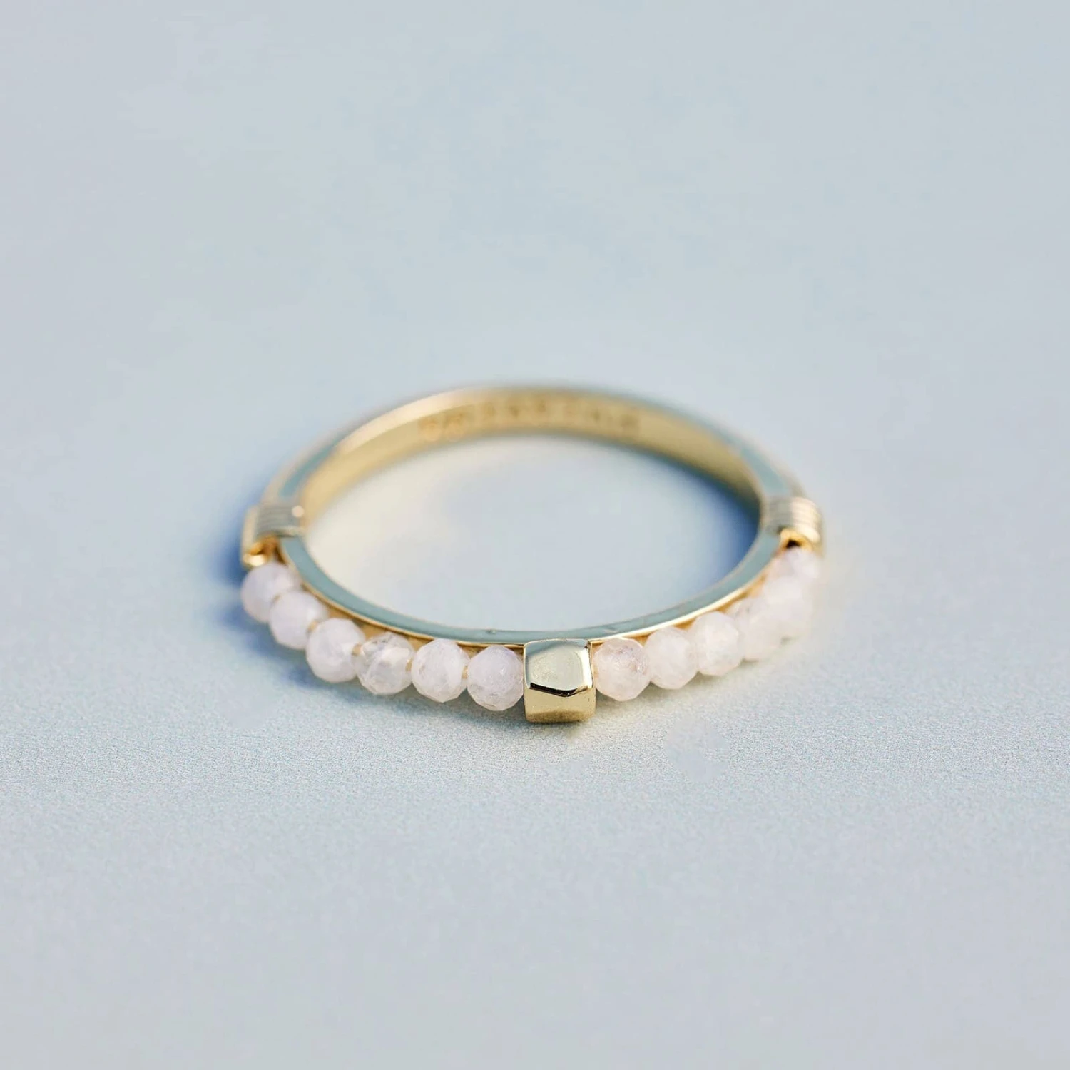 Beaded Gemstone Ring - Image 4