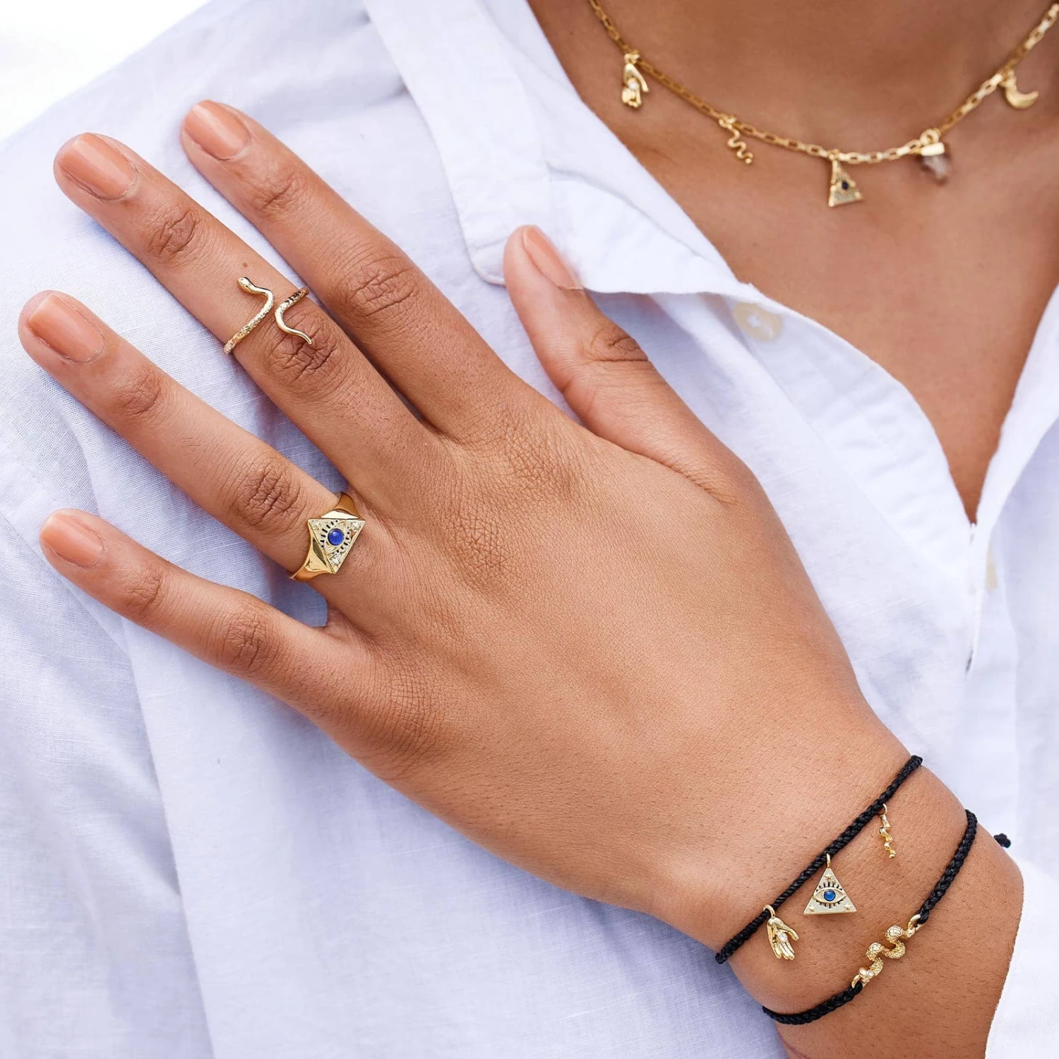 Protection Mood Signet Ring - Image 4