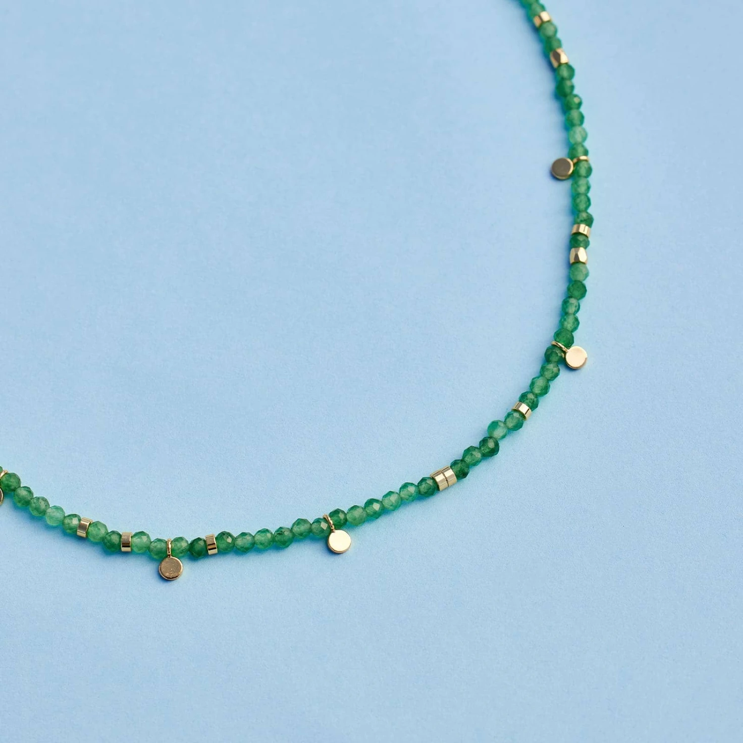 Jade Beaded Choker - Image 2