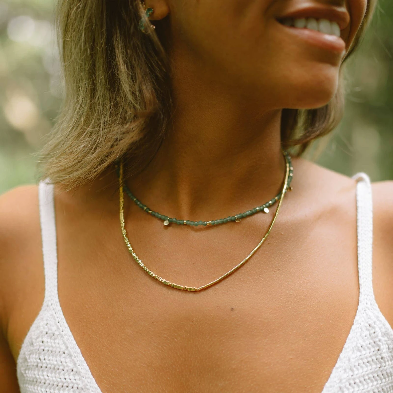 Jade Beaded Choker - Image 5