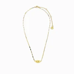 Sunburst Eye Pendant Necklace