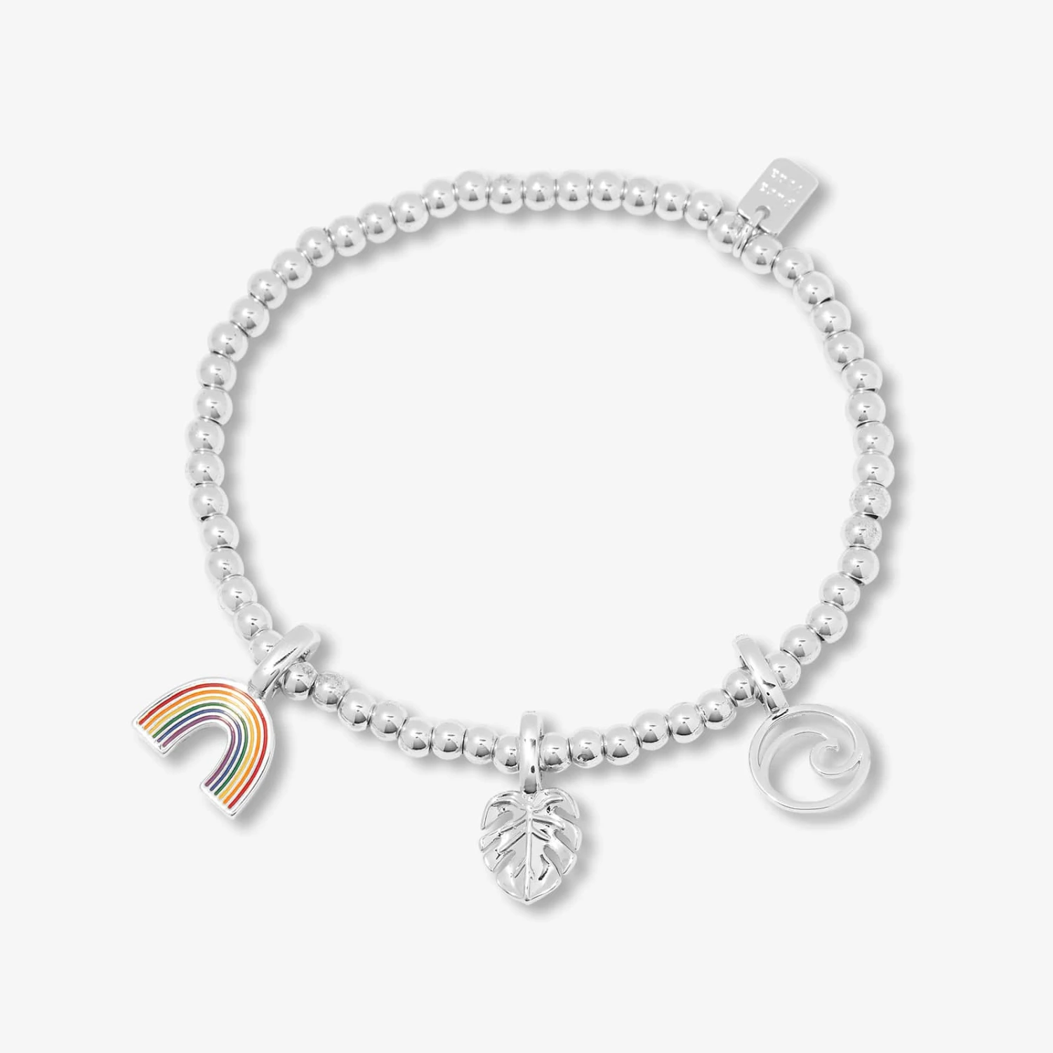 Harper Round Bead Stretch Bracelet - Image 5