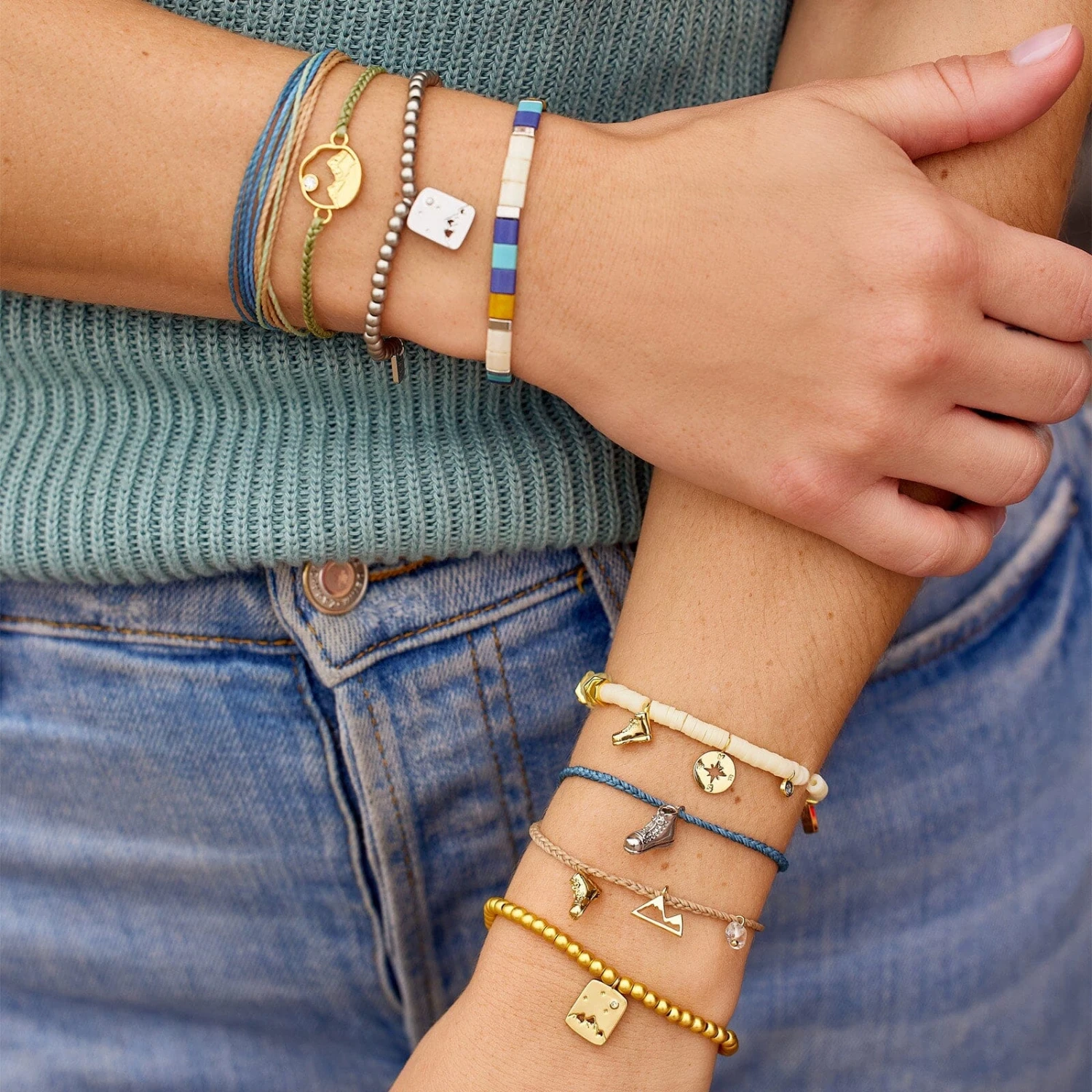 Outdoorsy Gals Mixed Charm Bracelet - Image 6