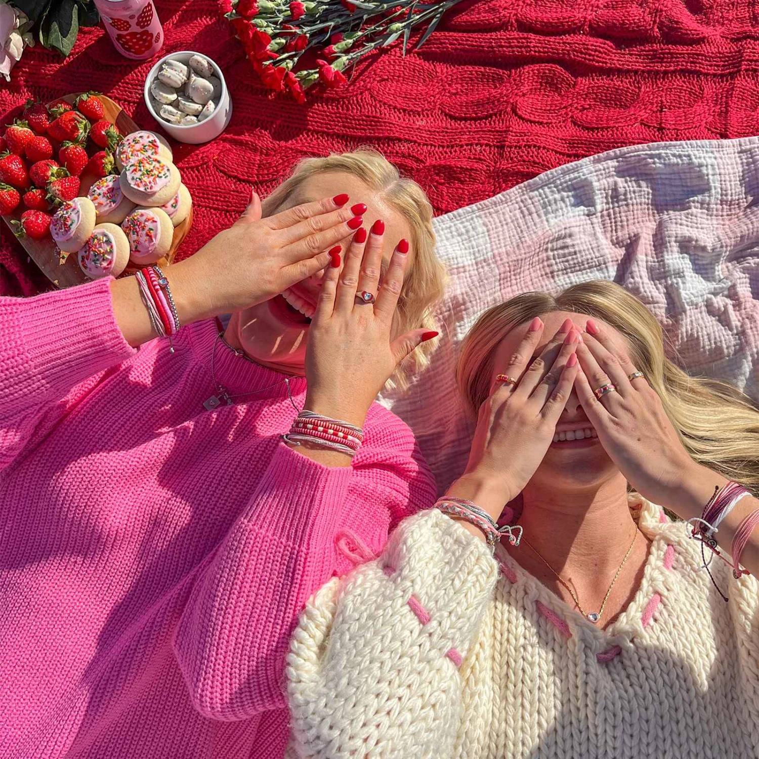 Stone & Enamel Heart Ring - Image 17