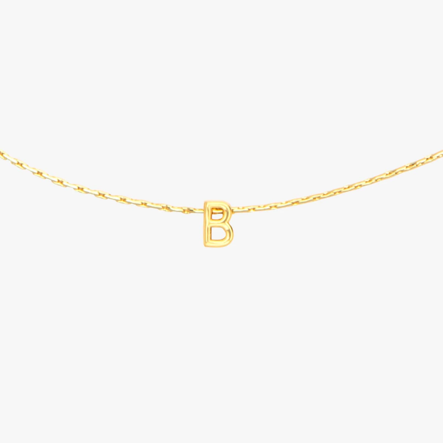 Snake Chain Alphabet Necklace - Image 13