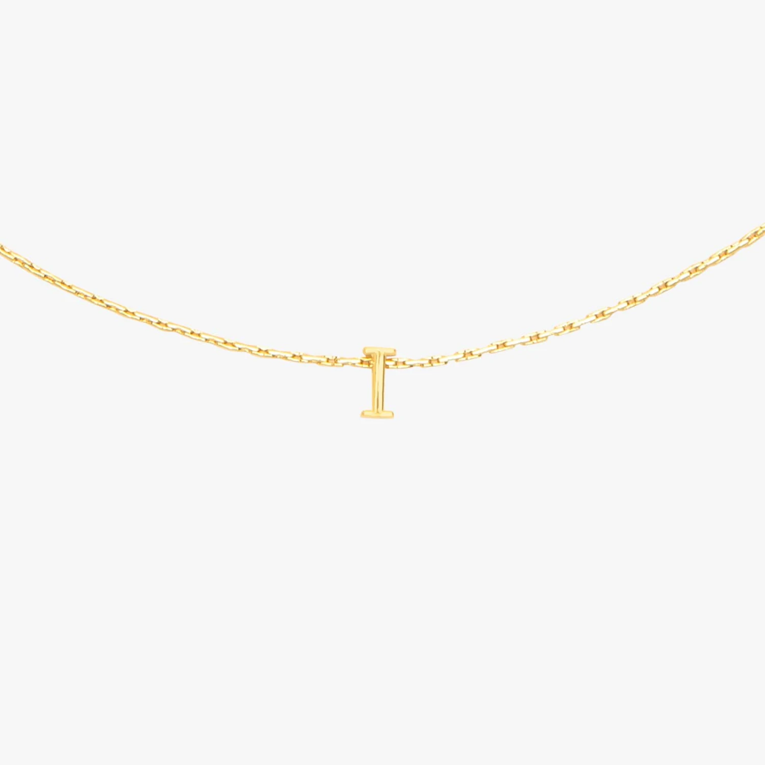 Snake Chain Alphabet Necklace - Image 20