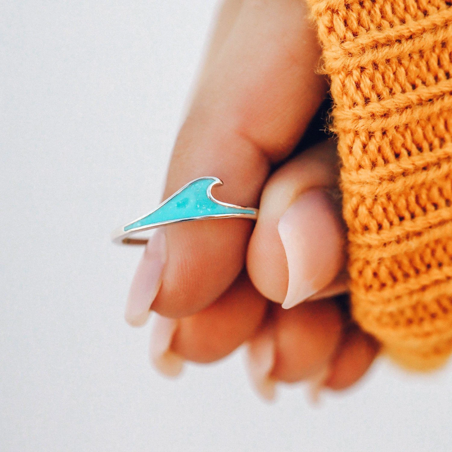 Wave Stacking Ring - Image 4