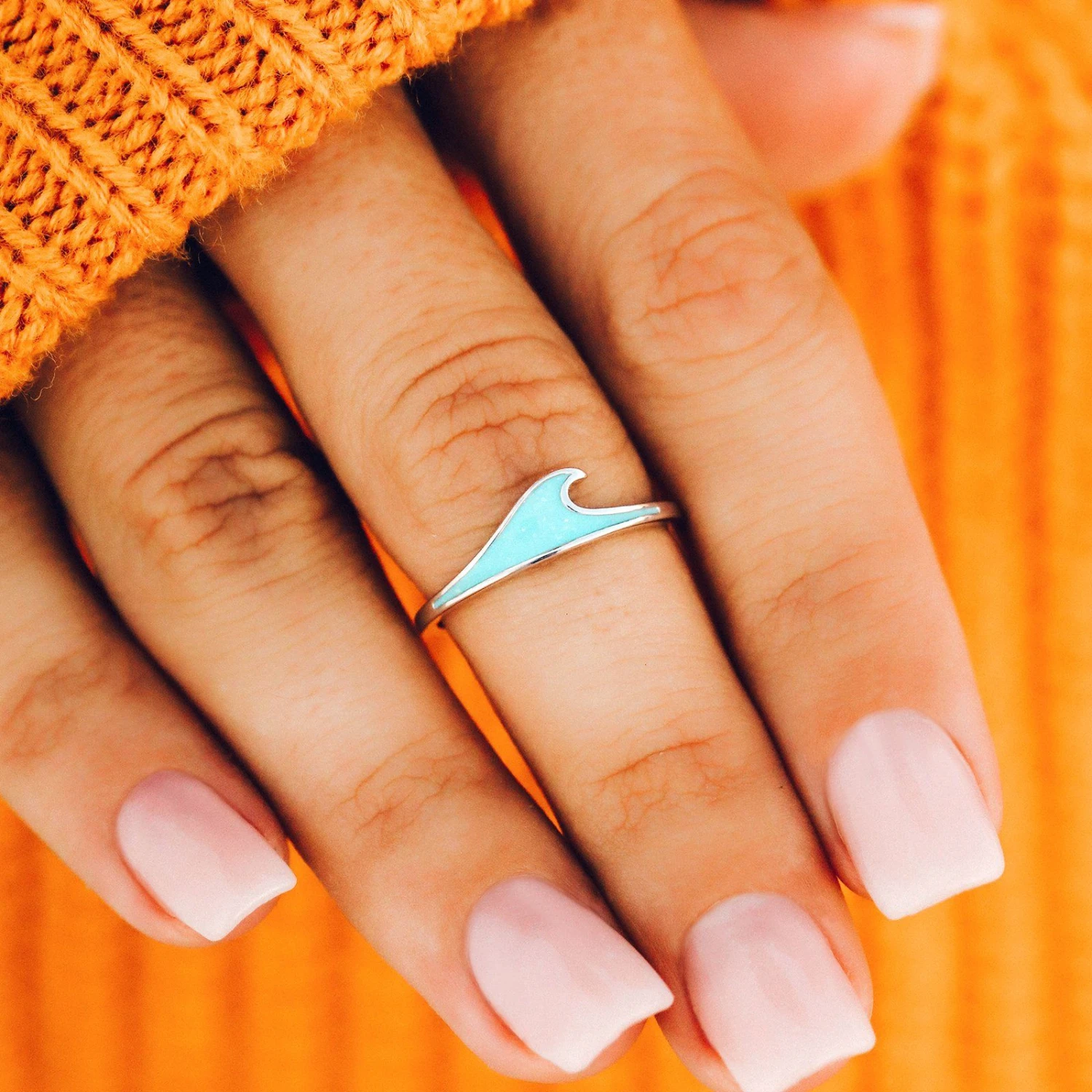 Wave Stacking Ring - Image 3