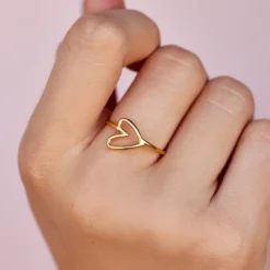 Delicate Heart Ring