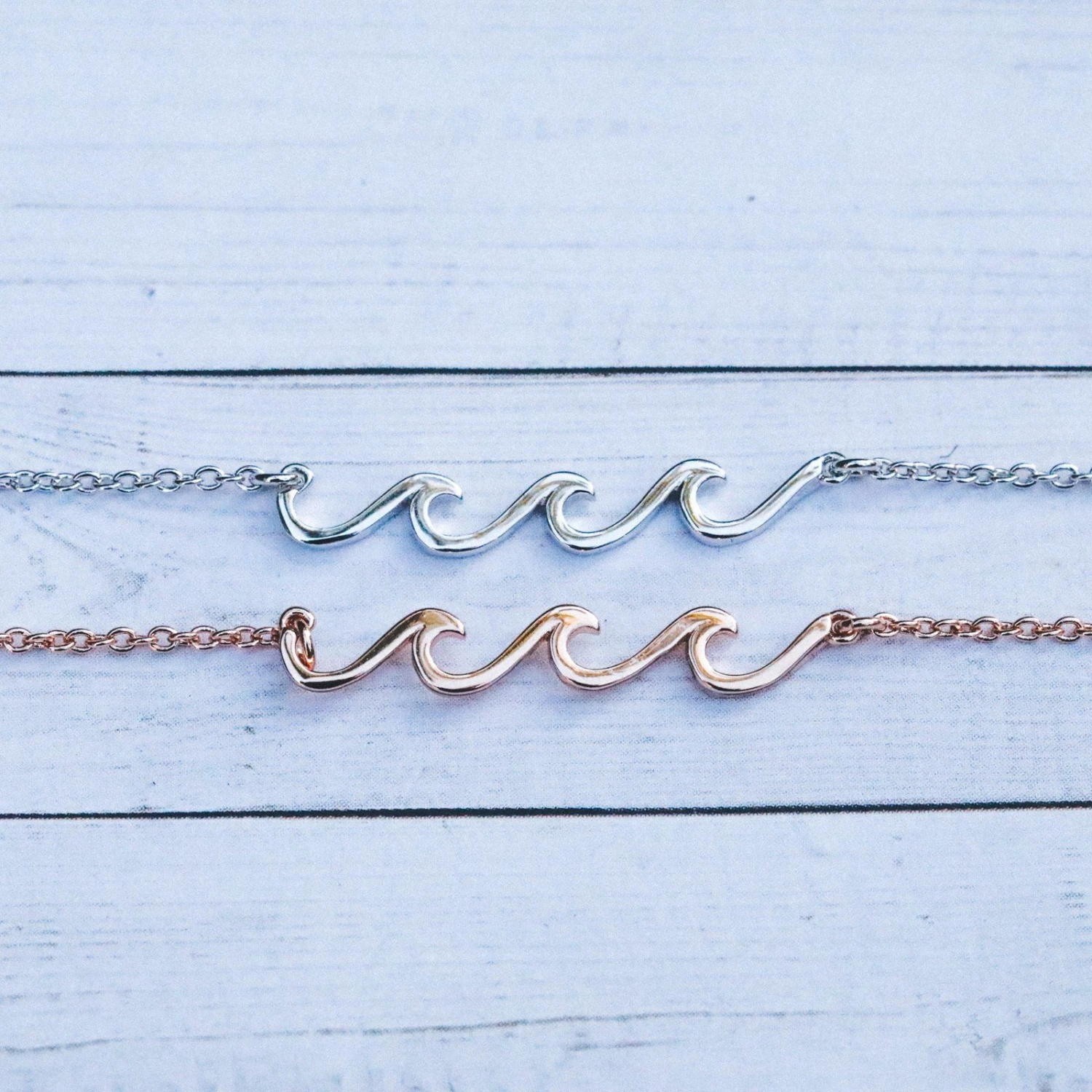 Delicate Wave Necklace - Image 5
