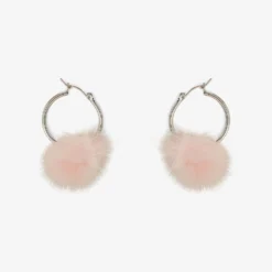 Puff Hoop Earrings
